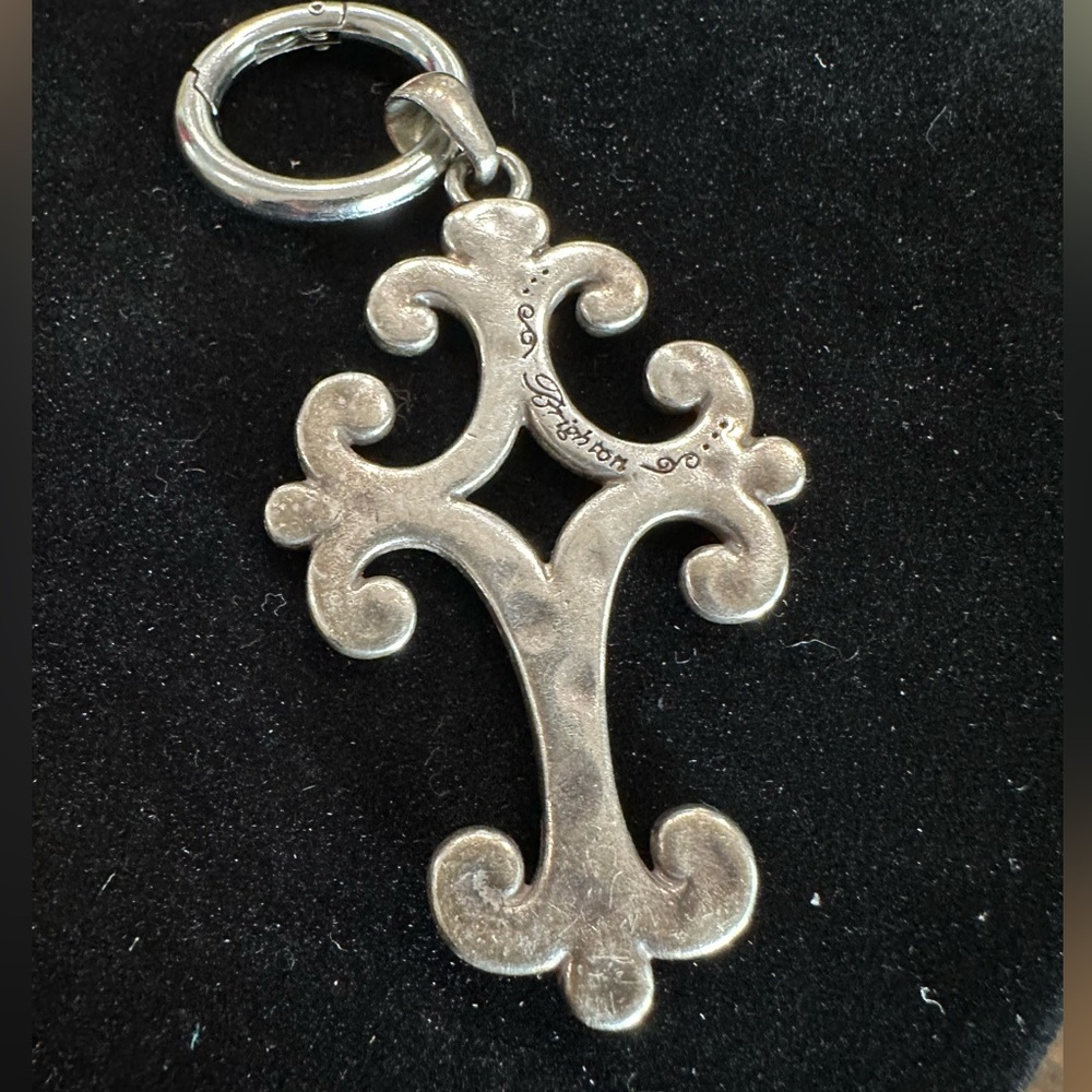 Large Brighton Cross Pendant or Key Chain Fob